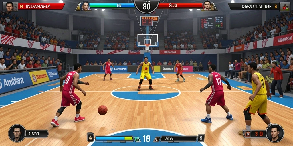 Tangkapan layar memperlihatkan mode multiplayer yang seru.
