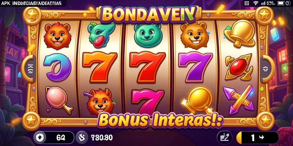 Contoh kotak bingo dalam permainan.