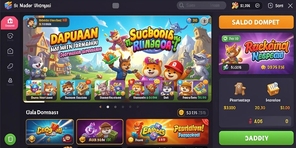 Sistem reward yang adil dan menguntungkan pemain.