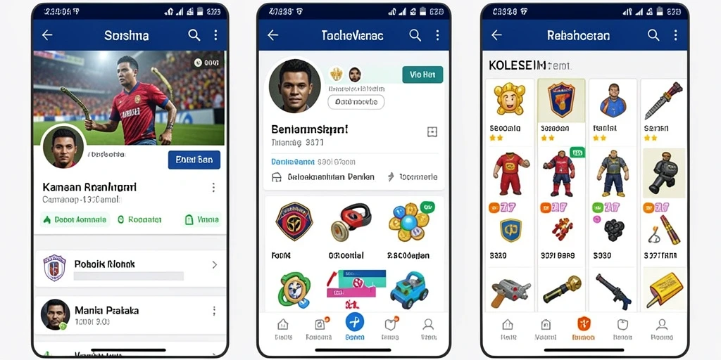 Screenshot menampilkan beberapa pilihan mesin slot yang beragam.