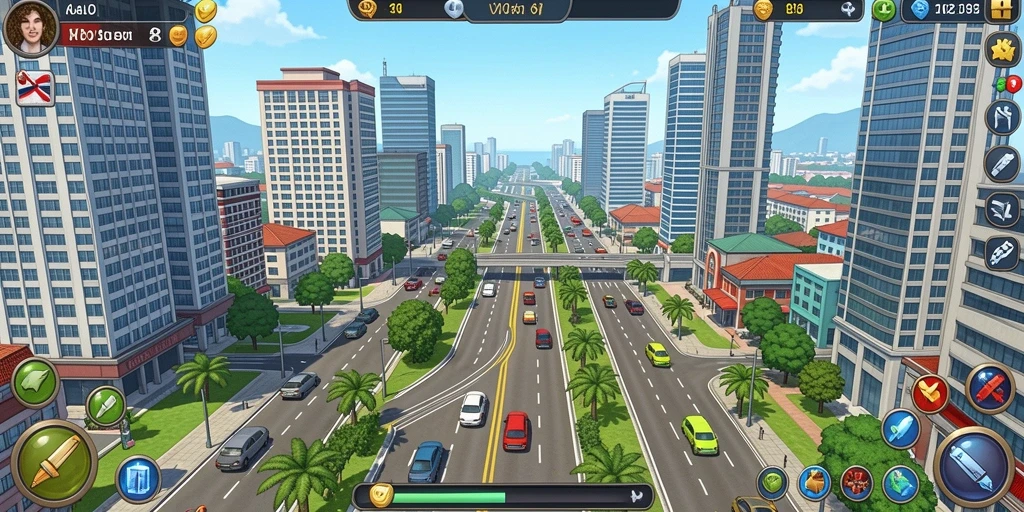 Tangkapan layar ketiga memperlihatkan mode multiplayer dengan teman.