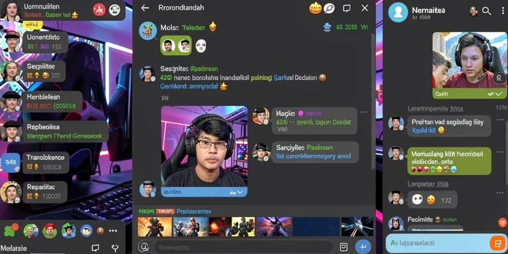 Masyarakat yang aktif dan terlibat dalam permainan.